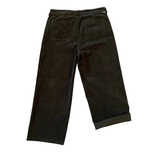 Dear John Audrey Wide Leg Corduroy Pants | Forest Pine, Olive, 32P, NWT - Picture 6 of 10